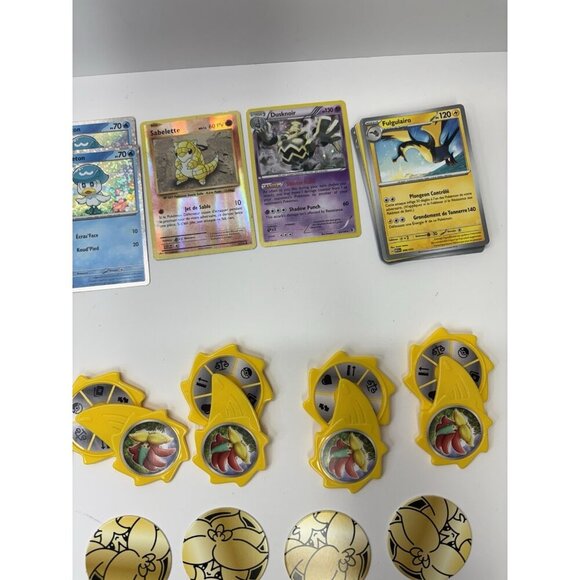 Pokemon Mcdonalds Match Battle 2023 Lot Spinners Coins Foil Cards Stage 1 & 2 - Picture 3 of 7